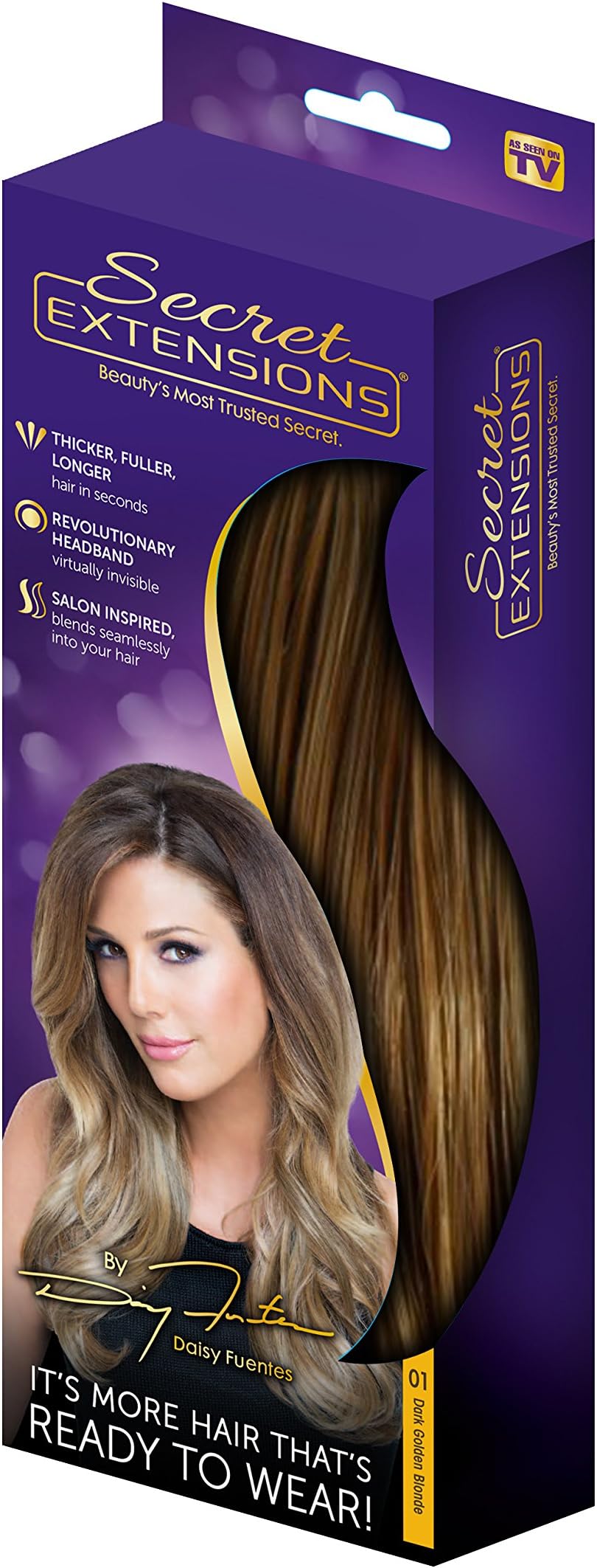 Secret Extensions - #01 Dark Golden Blonde