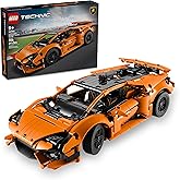 LEGO Technic Lamborghini Huracán Tecnica Orange Toy Cars - Building Toys for Kids, Boys & Girls, Ages 9+ - Lamborghini Toy Ca