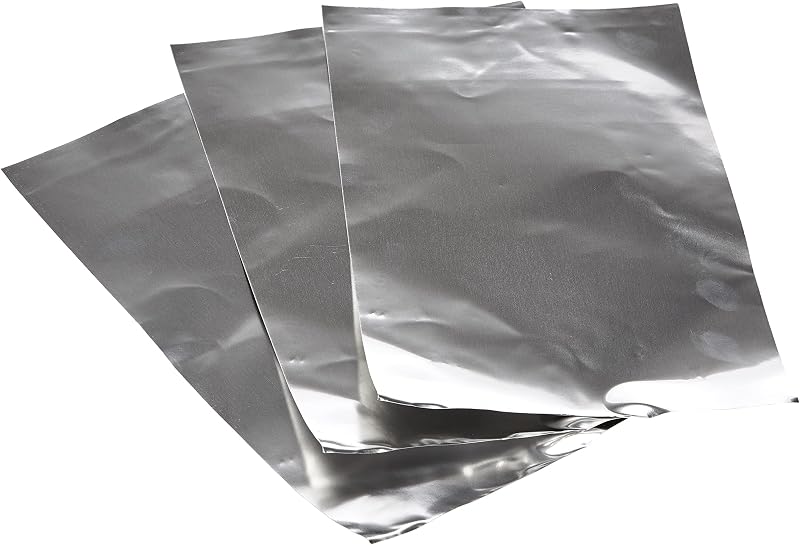Rayher Silver Coloured Foil Sheets 3 Pack 20x30cm Embossing Aluminium