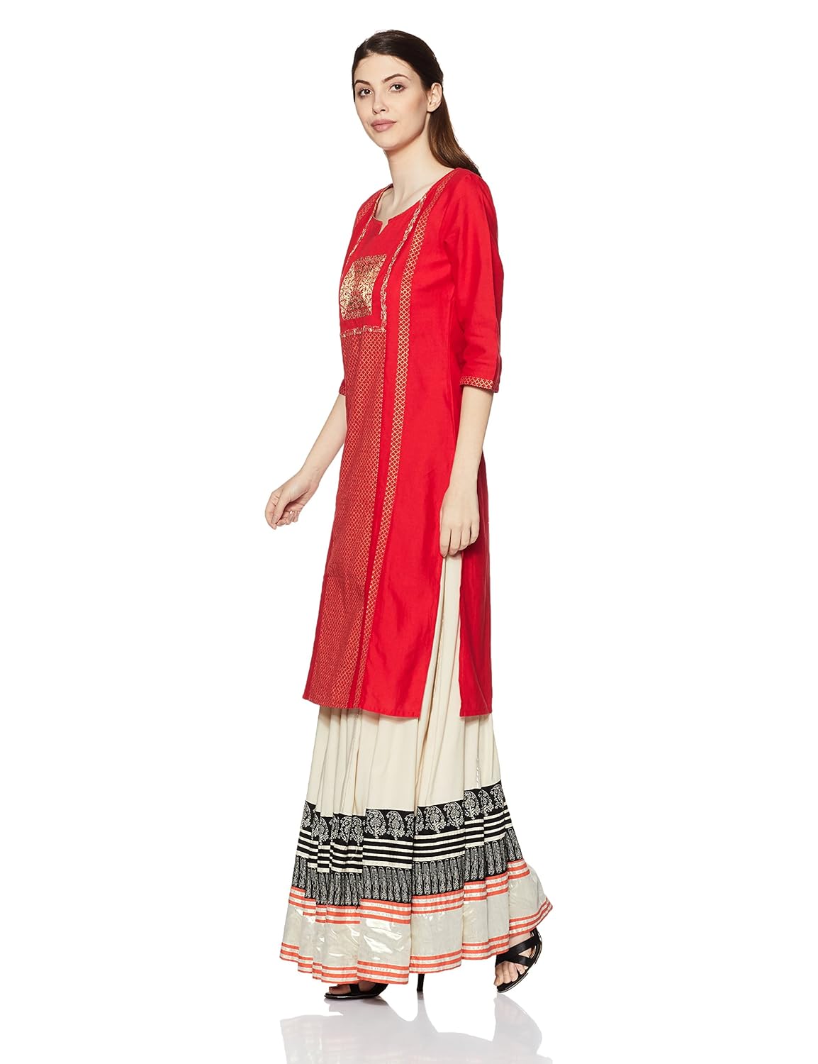 aurelia women's straight kurta
