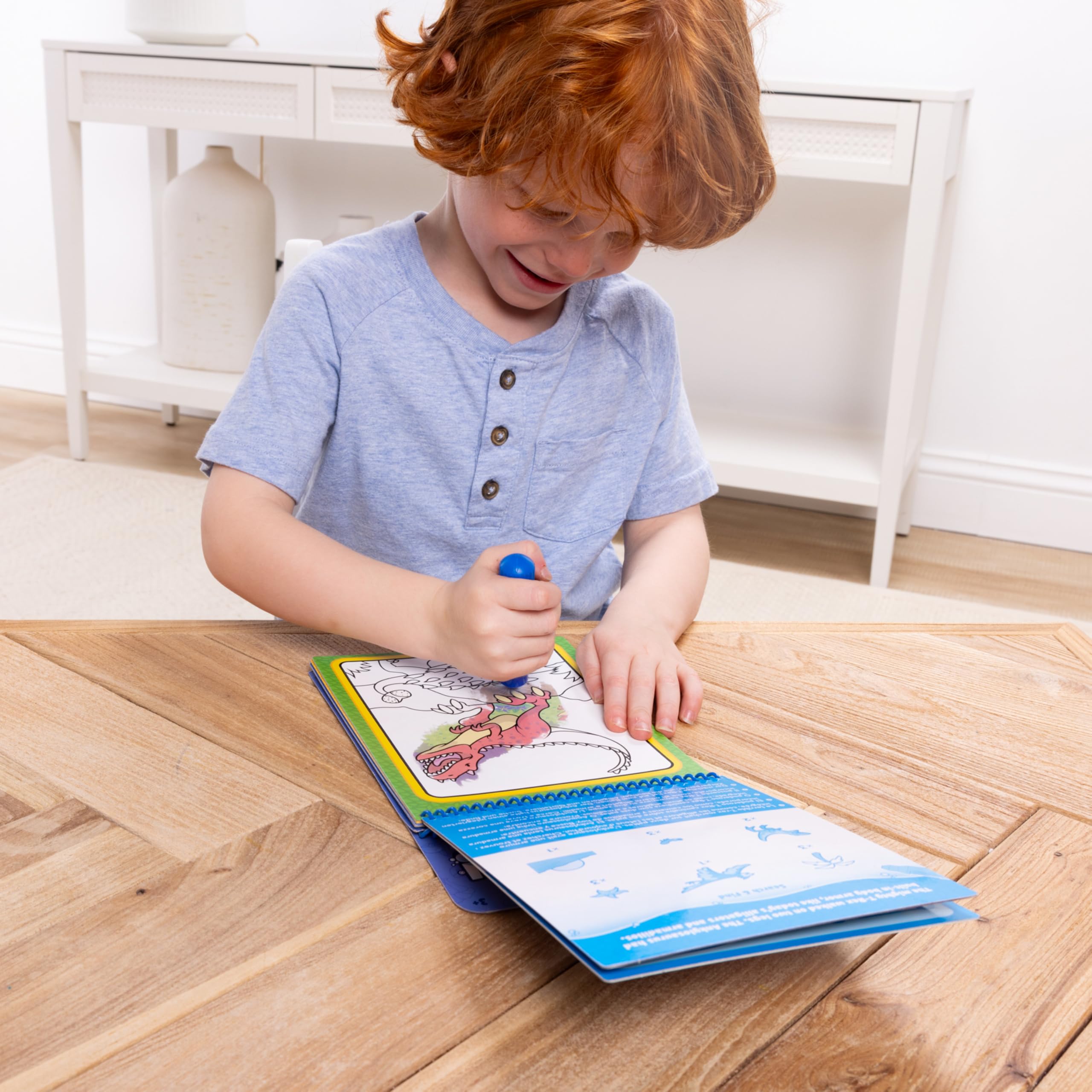 Melissa & Doug On The Go Water Wow! Reusable Water-Reveal Activity Pad – Dinosaurs