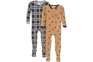 Gerber baby-boys 2-pack Footed Pajamas
