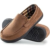 RockDove Men's Alexander Flannel Lined Loafer Slipper