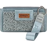 X Wrangler Wristlet Wallet for Women RFID Blocking Clutch Wallets Card Cases & Money Organizers Bifold Wallets with Coin Purse