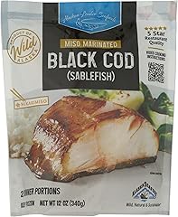Alaskan Leader Seafoods Miso Marinated Wild Alaskan Black Cod, 12 OZ