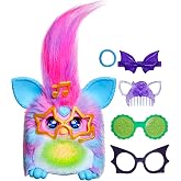 Furby Vibes Blue Razz Interactive Electronic Plush Toy for Girls &amp; Boys 6+