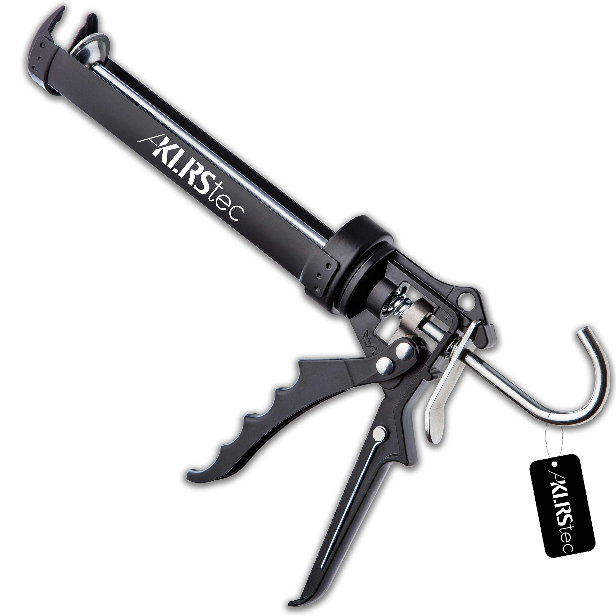 KLRStec Premium Silicone Gun [310ml] Mechanical Made of Metal - 2K Sealant Gun/Press for Grouting with All Common 10oz sealants and Adhesive cartridges (Silicone, Acrylic etc.)