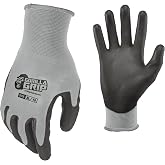 Gorilla Grip Work Gloves, Never Slip Maximum Grip All-Purpose, Gloves for Men, Superior Grip, Polymer Palm
