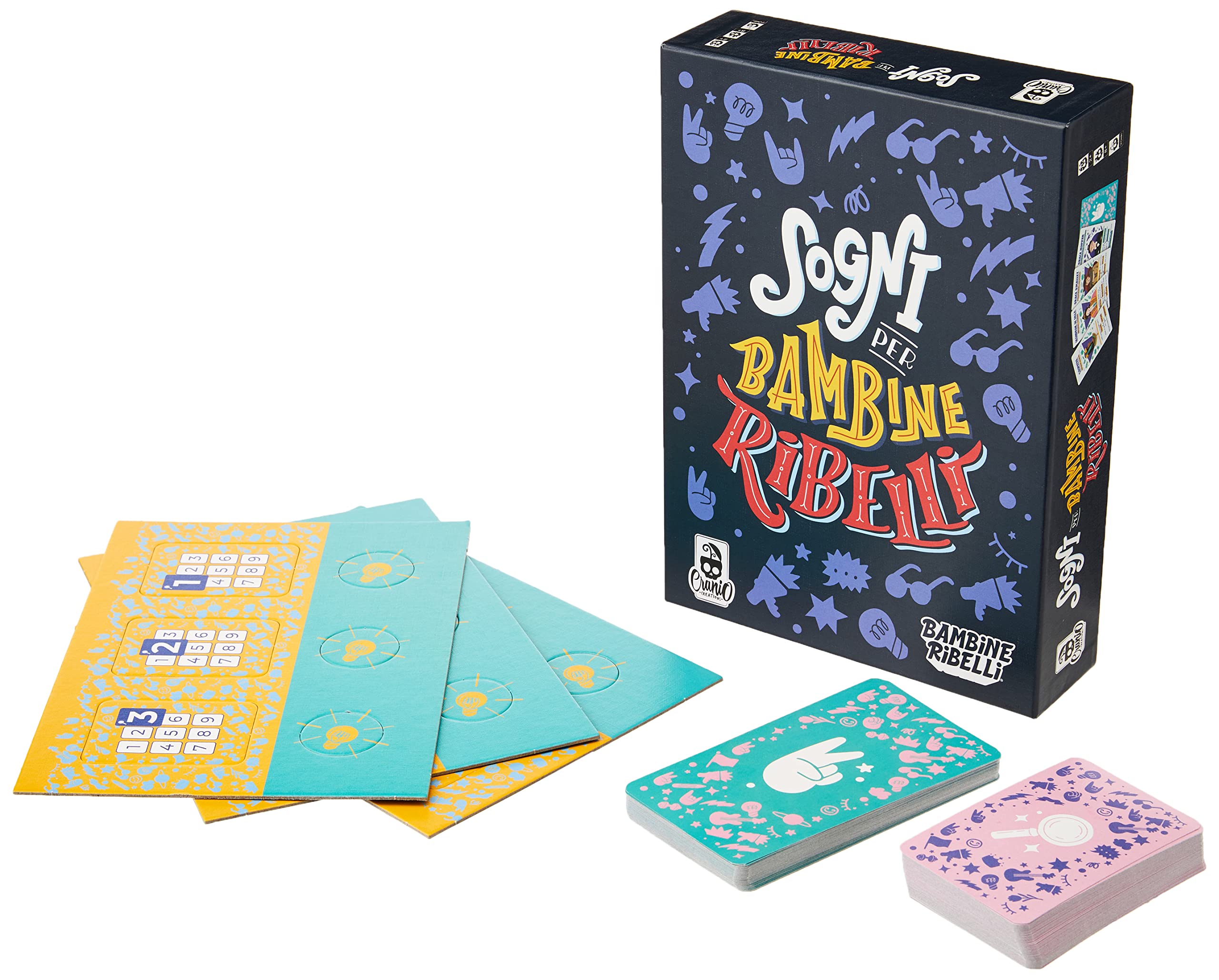 Cranio Creations - Dreams for Rebellious Children, Educational Game About Women Who Made History, Italian Language Edition