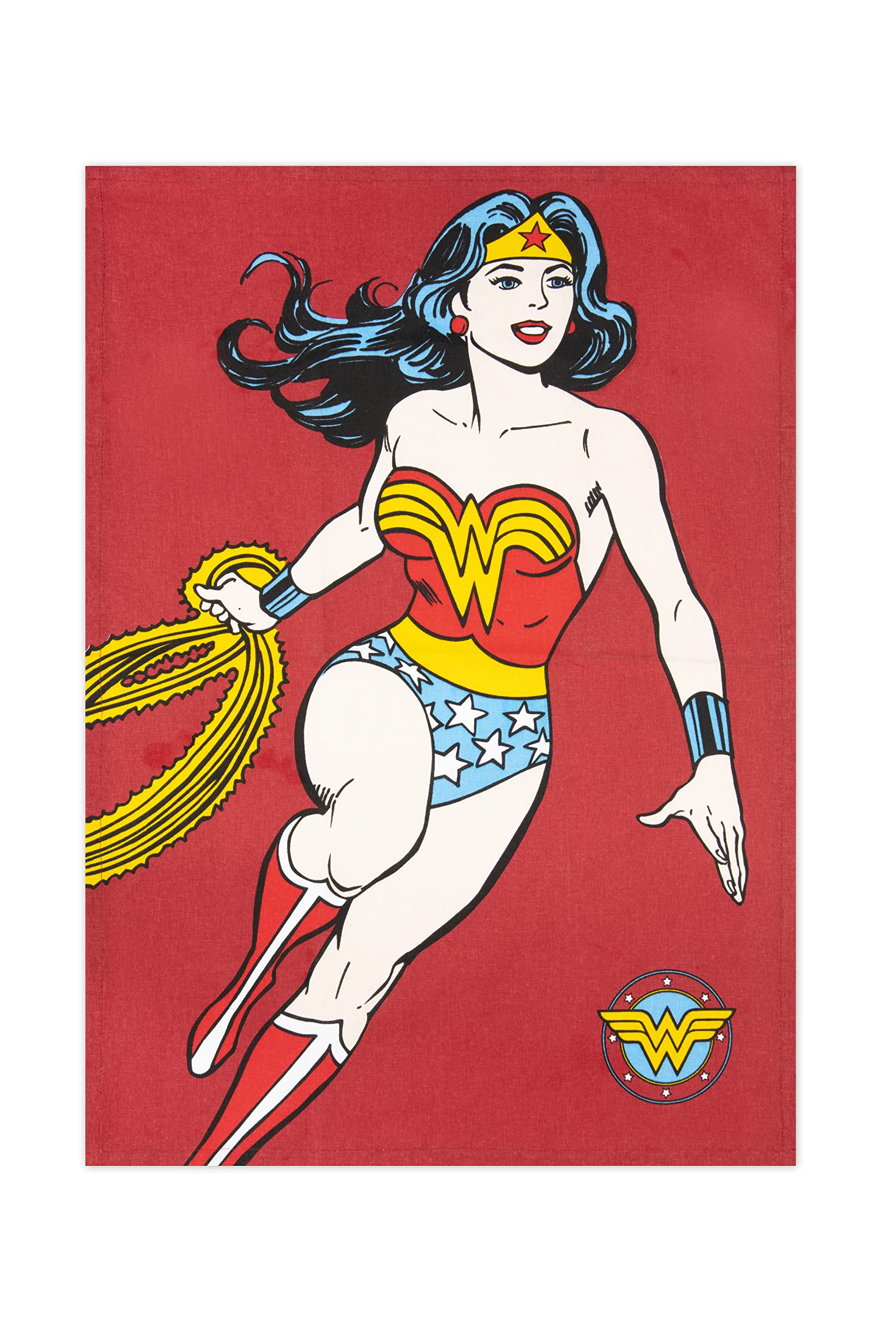 Excelsa Wonder Woman Kitchen Towel 100% Cotton 70 x 50 cm with Hole