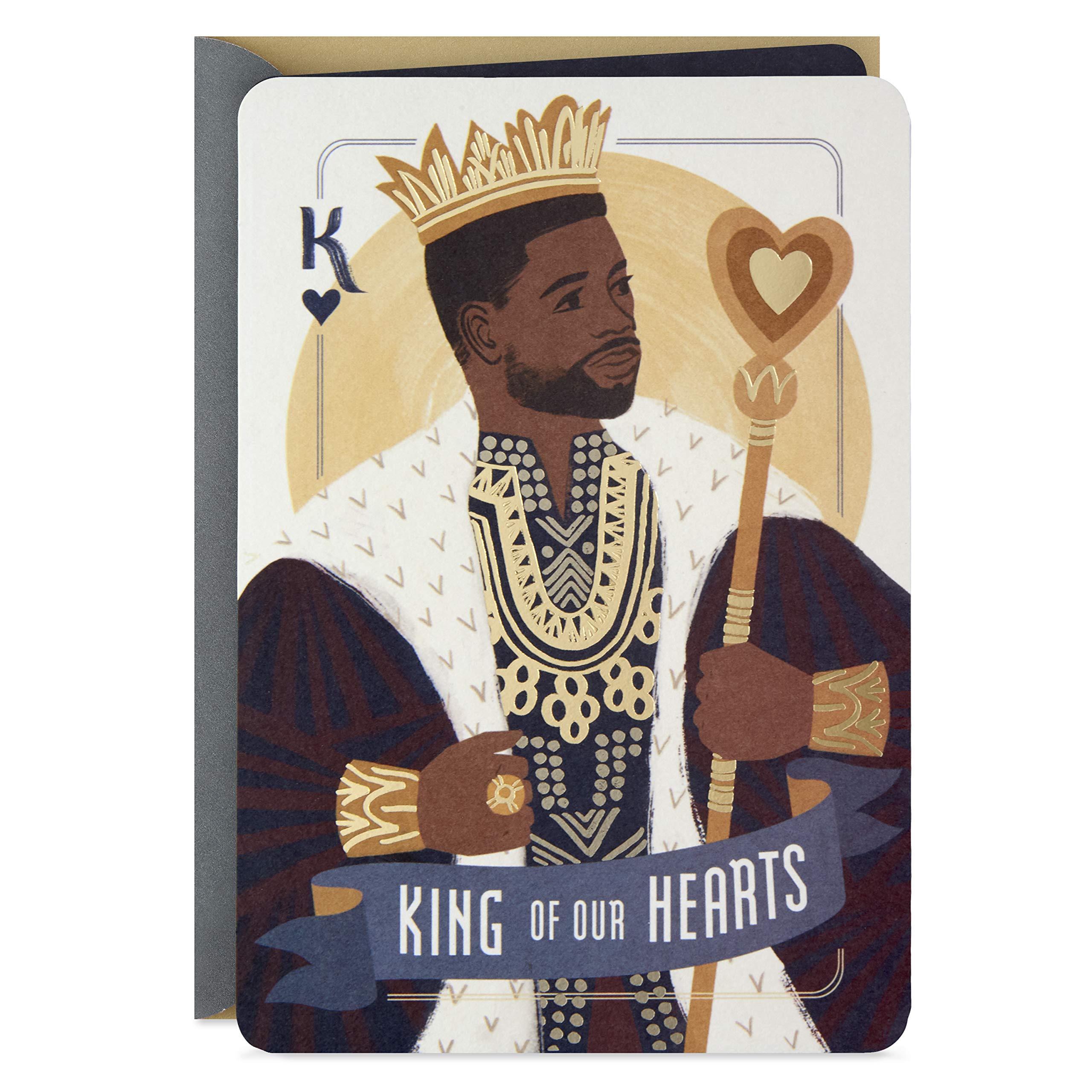 Hallmark Mahogany Romantic Father S Day Card For Husband Fiance Boyfriend King Of Our Hearts Buy Online In Singapore At Desertcart 202949716