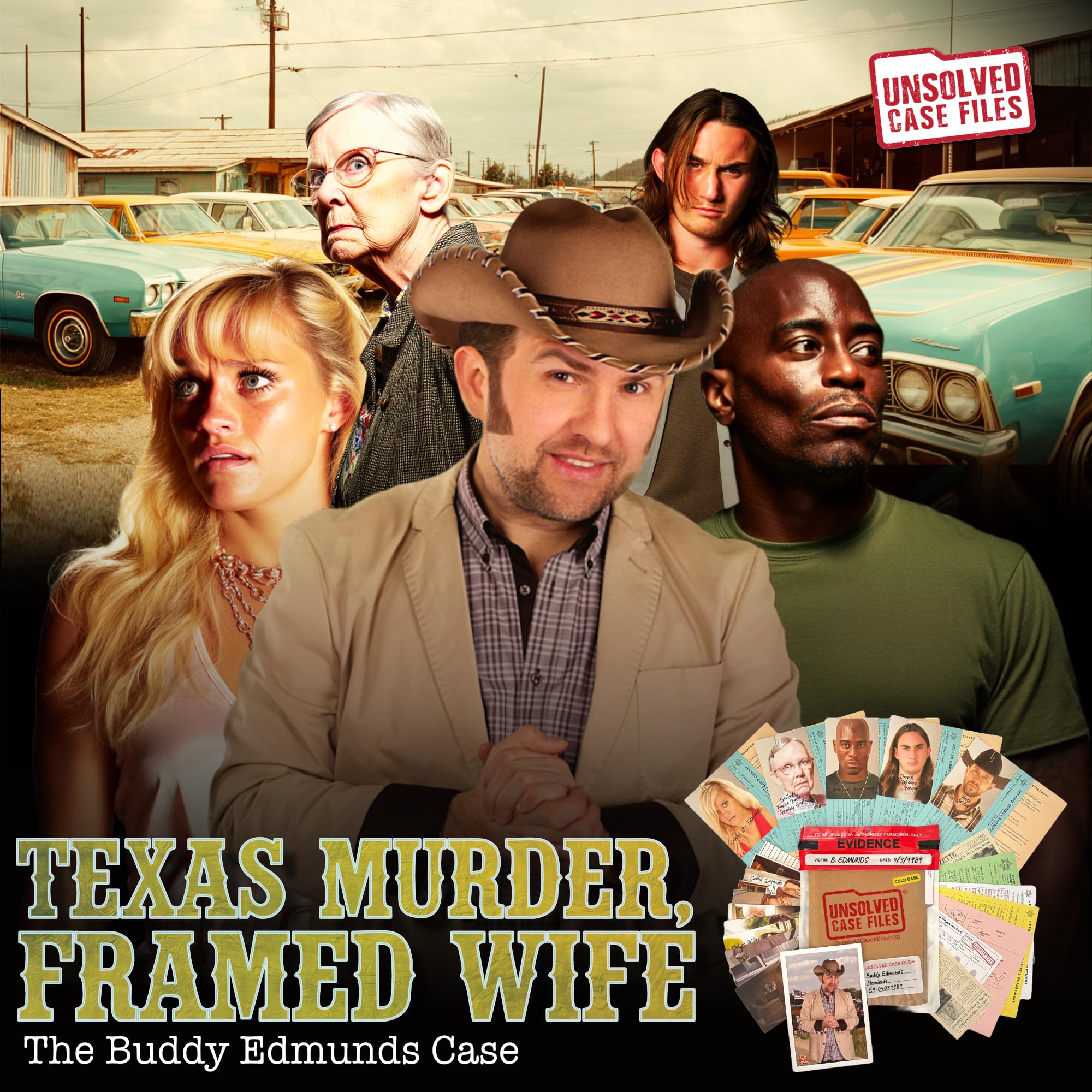 Unsolved Case Files Edmunds, Buddy - Cold Case Murder Mystery Game | Can You Solve The Crime?
