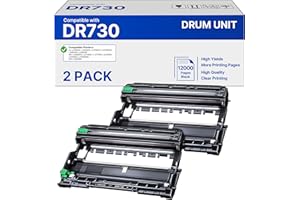 Compatible DR730 (Not Toner) Replacement for Brother Drum DR730 DR-730 Compatible with MFC-L2750DW HL-L2370DW MFC-L2710DW HL-