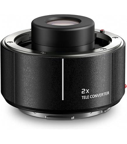 Panasonic - パナソニック テレコンバーター×2.0 DMW-TC20 Amazon.com : Panasonic LUMIX 2.0X Teleconverter Lens, Black