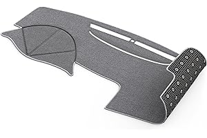 SAILEAD Car Dashboard Carpet Dash Board Cover Mat Compatible with Toyota Camry 2007,2008,2009,2010,2011 (Grey)