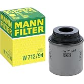 MANN-FILTER W 712/94 Spin-On Oil Filter | For Passenger Cars, Highest Filtration Performance, Engine Protection, High Quality Sealing, True OE Engineering