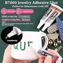 Resin Rhinestones for Crafting with B7000 Jewelry