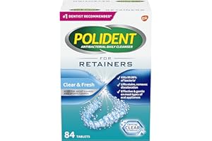 Polident Retainers Cleansing Tabs 84ct (Packaging May Vary)