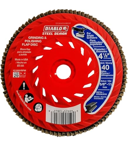 Amazon.com: Diablo Steel Demon Flap Disc for Metal with