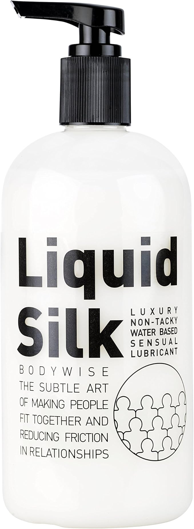 Liquid Silk Personal Lubricant Bottle, Large, 500 ml Amazon.co.uk