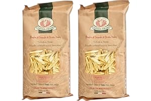 Rustichella d'Abruzzo Cavatelli - 500g Hand-Carved Pasta - Perfect for Soup & Ragù - Classic Durum Wheat Pasta from Italy | Pack of 2