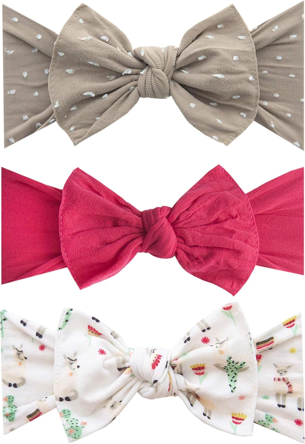 baby bling jersey bow