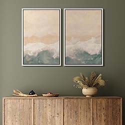 MUDECOR Framed Canvas Print Wall Art Set Soft