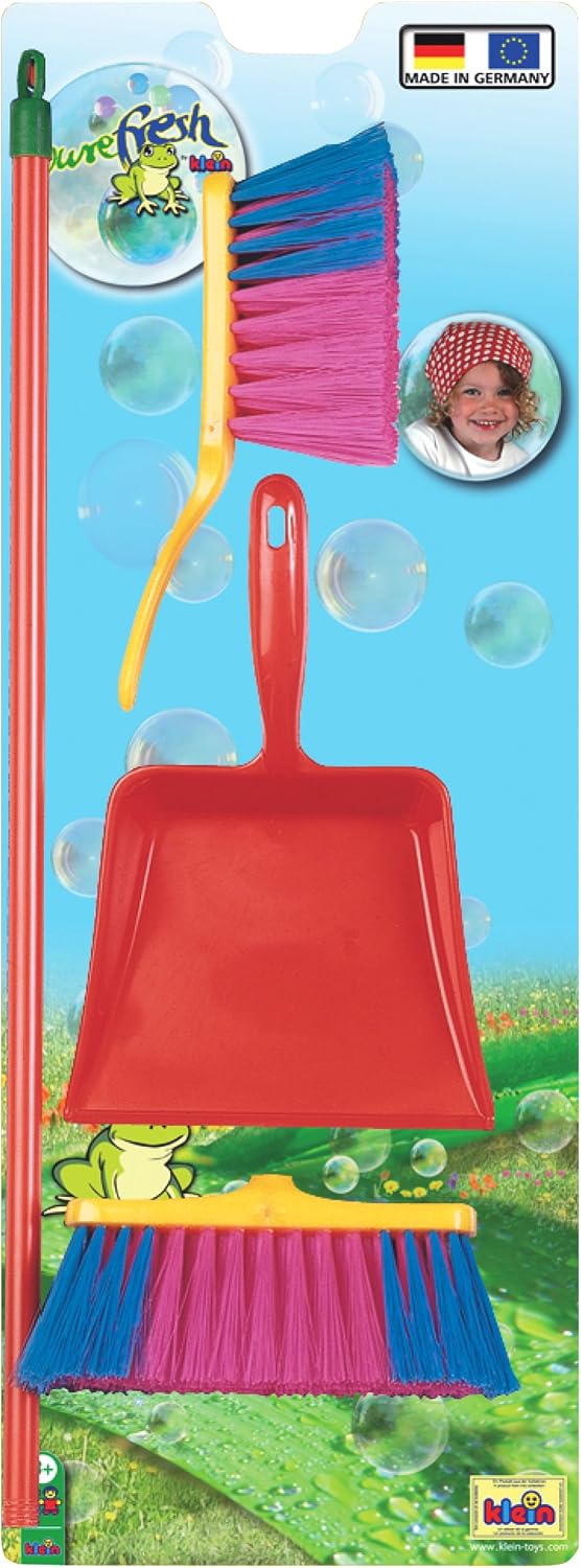 Theo Klein 6025 Sweeping Set, 3 pieces, Multicolored, Small