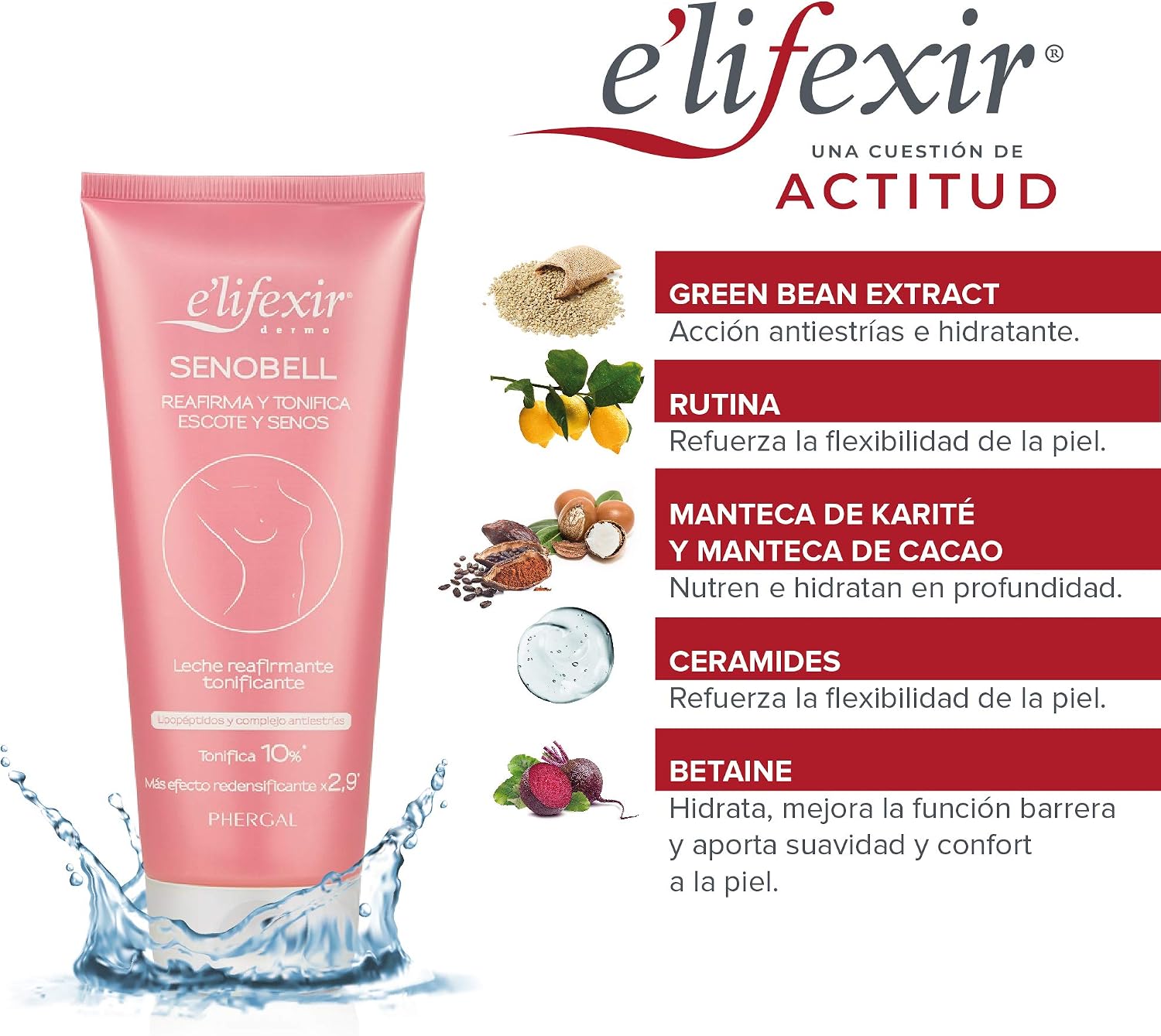 E'LIFEXIR Senobell - Breast Firming Cream, Ivory, 200 ml (Pack of 1) - Image 5
