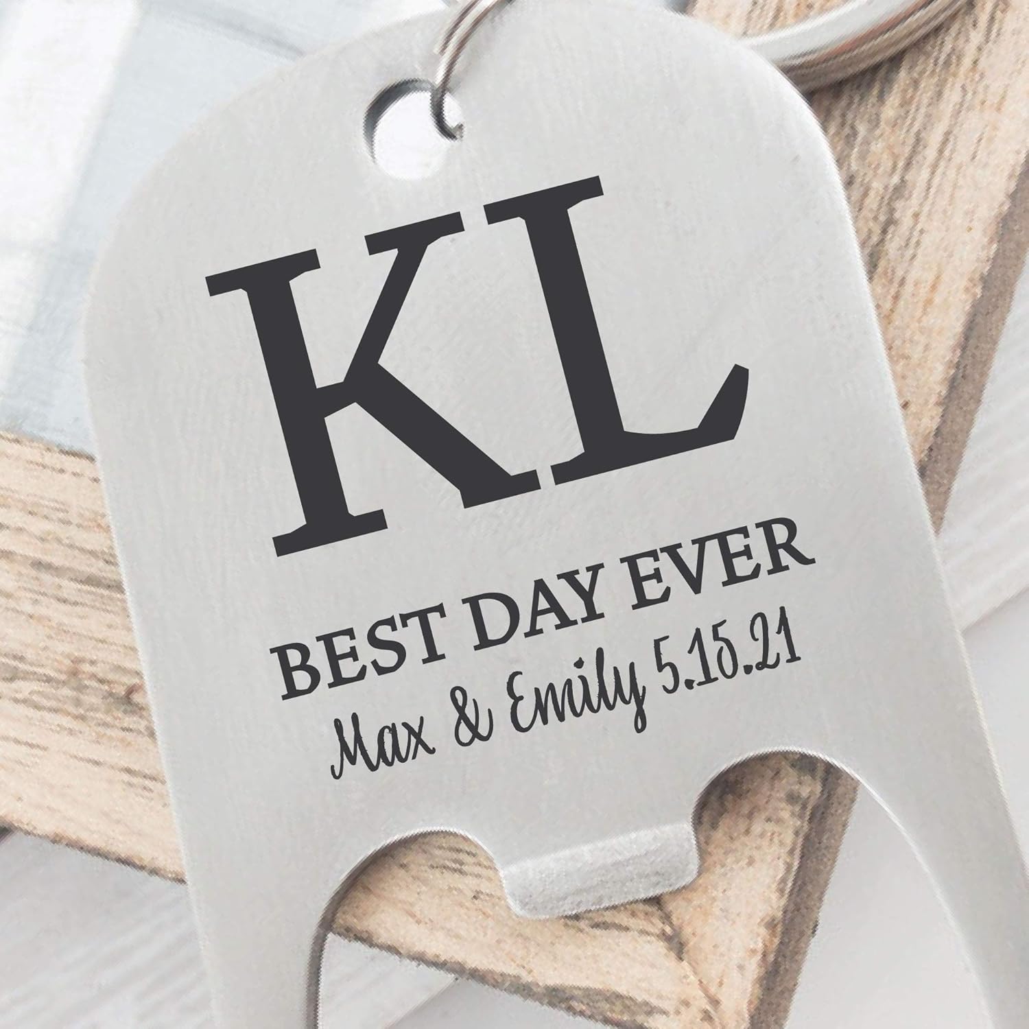Personalized gift for Groom Best Day