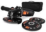 WEN 94475 7.5-Amp 4-1/2-Inch Angle Grinder with