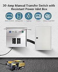 30Amp Transfer Switch Kit with Multiple