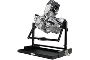 Venom Small Engine Stand Drip Pan for All Vertical-Type Single Cylinder 2 or 4-Stroke Small Engine Lift Hoist MX Dirtbike Eng