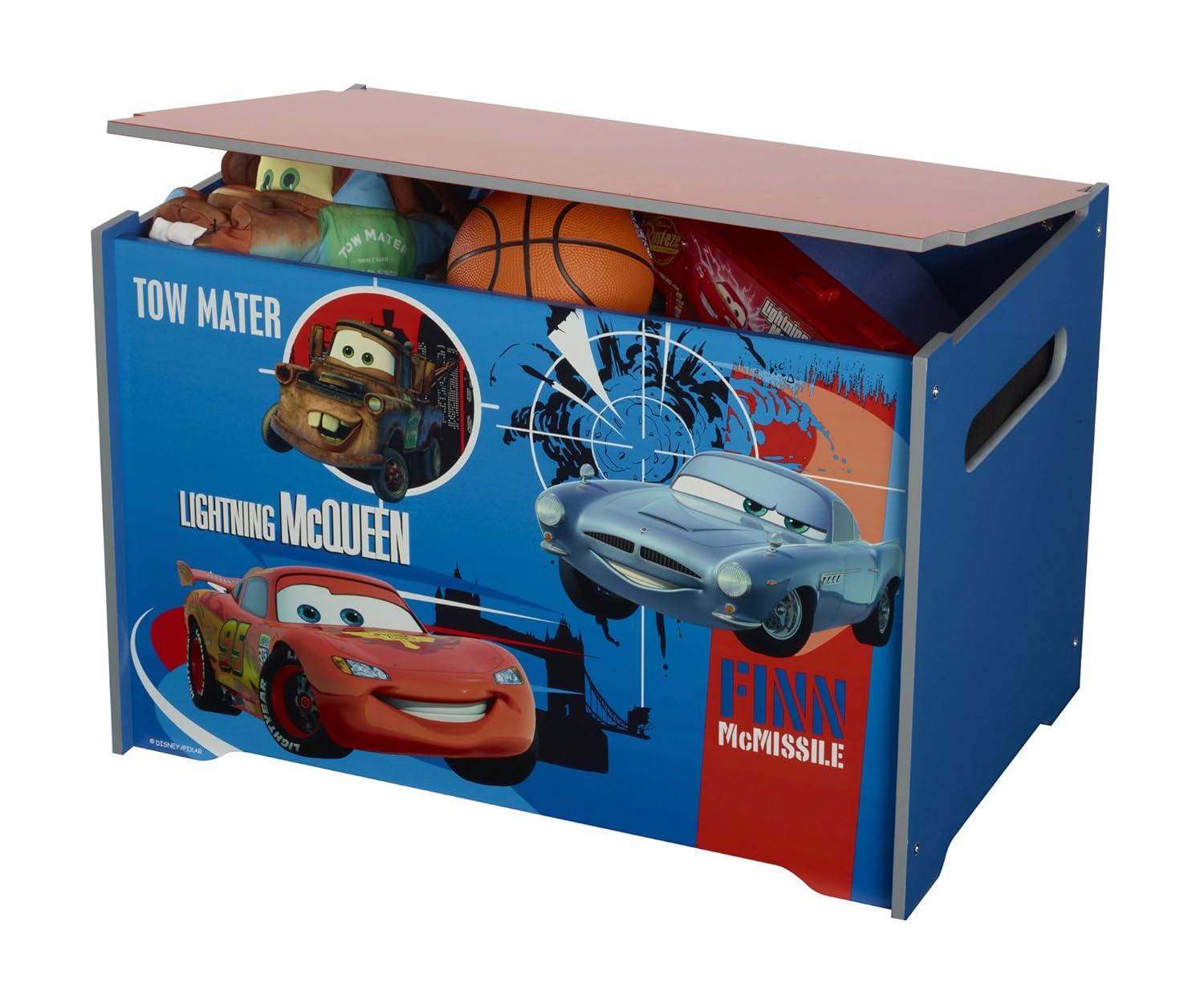 coffre a jouet cars