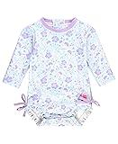 RuffleButts Fairytale Garden Long Sleeve One Piece