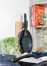 Russell Hobbs Nightfall 28cm Non-Stick Frying Pan Induction Blue Granite view 7
