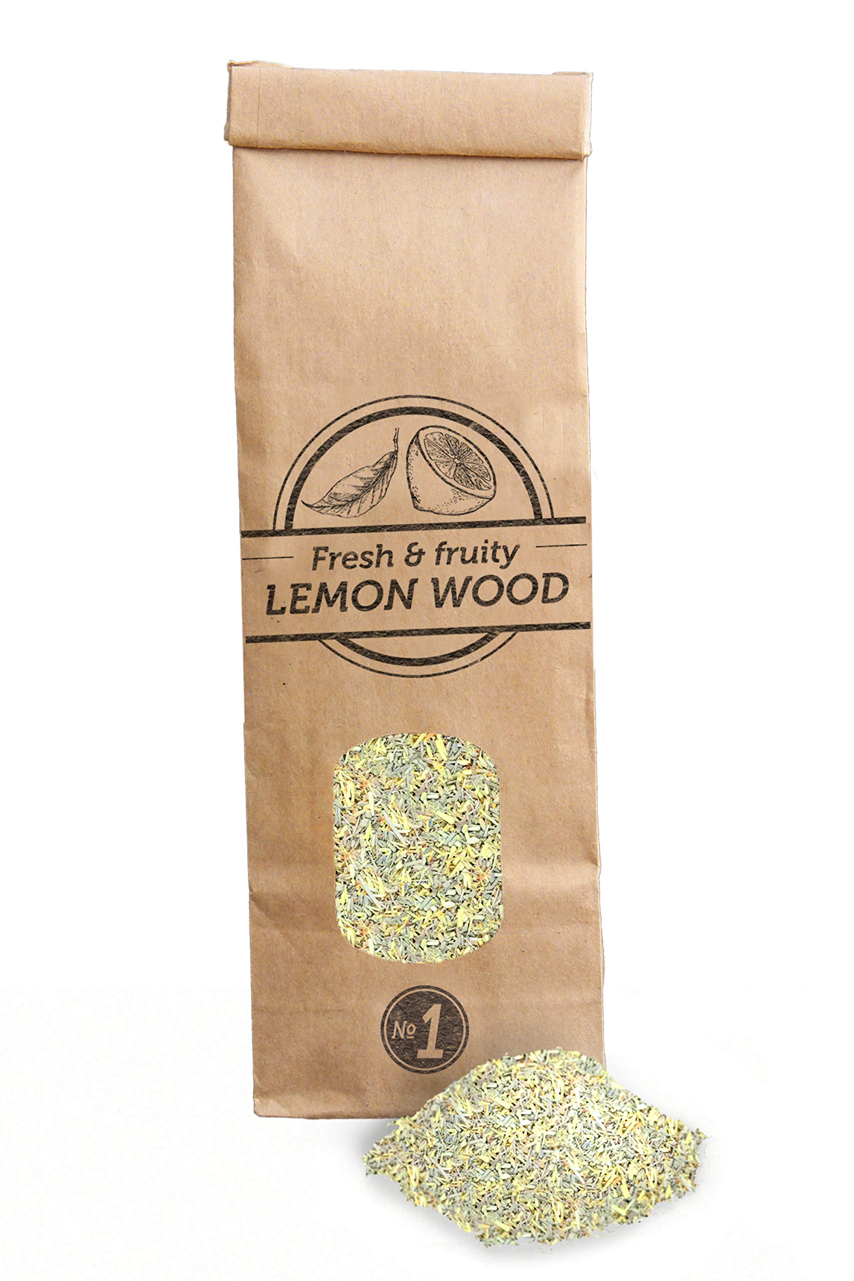 Smokey Olive Wood 300mL smoking dust, lemon tree wood, grain size 0-1mm
