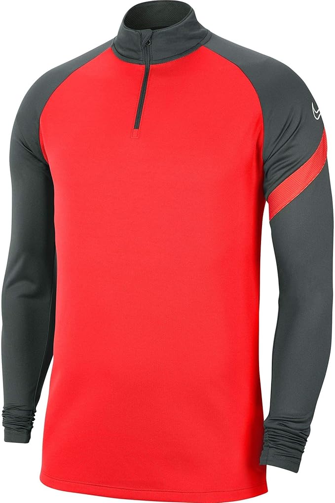 Nike Men's Dri-fit Academy Pro Long Sleeve Jersey with Zip: Amazon.co.uk: Sports & Outdoors