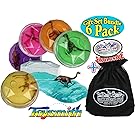 Toysmith Dinosaur Putty Fossil Discovery (Slime) Complete Gift Set Party Bundle with Exclusive "Matty's Toy Stop" Storage Bag - 6 Pack