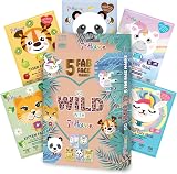 7th Heaven Go Wild Animal Face Sheet Mask Gift Set - 5 Hydrating Kids Masks view 1