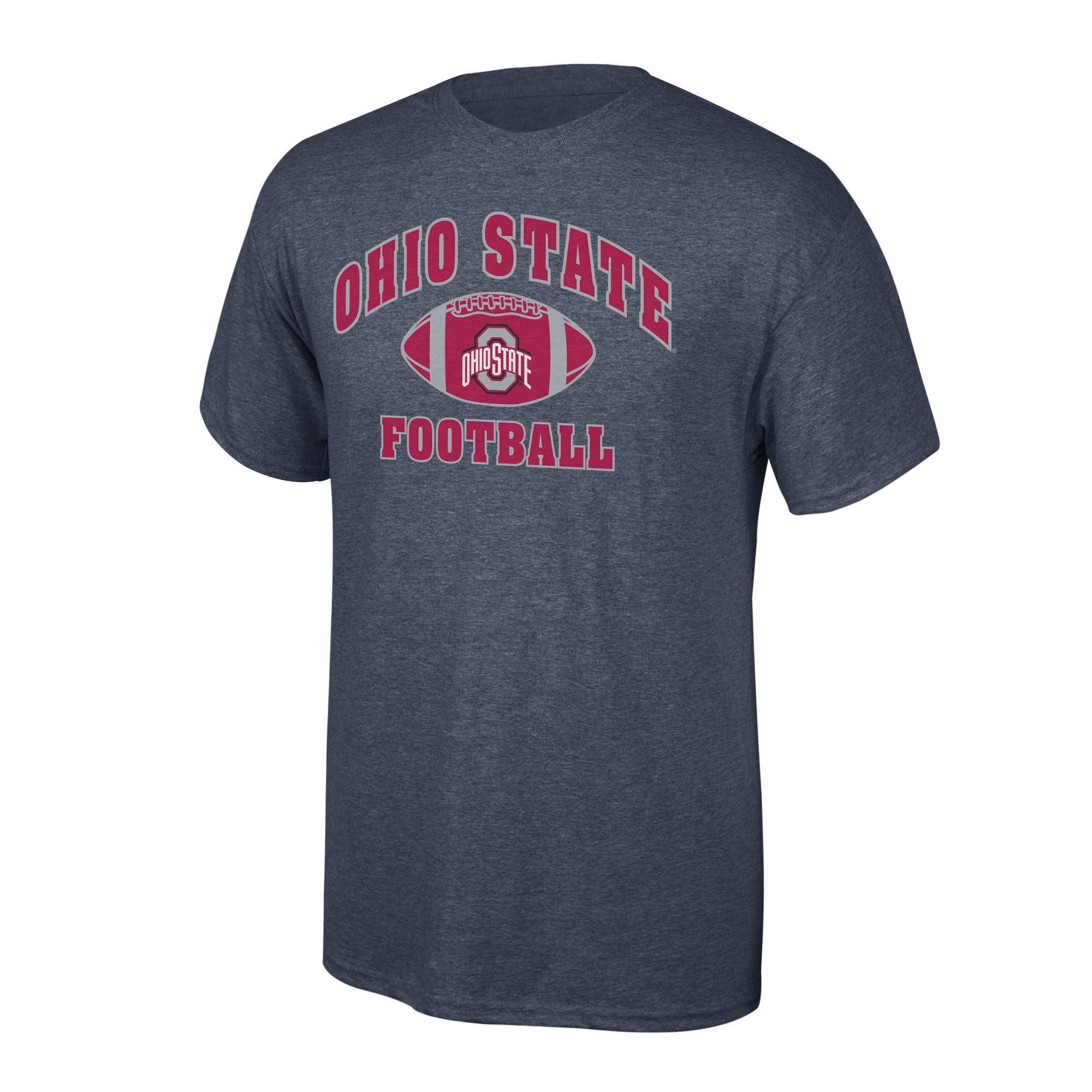 Fan Favorite Team Dark Heather Short Sleeve Football Tee Shirt