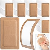 Geiserailie 60 Pcs Flexible Extra Large Adhesive Bandages 5" x 3" Sterile Fabric Adhesive Bandages with Non Stick Pad, Latex Free for Wound Care