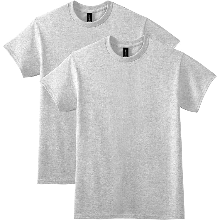 Gildan Men's Heavy Cotton T-Shirt - 100% Cotton Jersey Tee, Forest Green, Classic Fit, Sizes S-5X