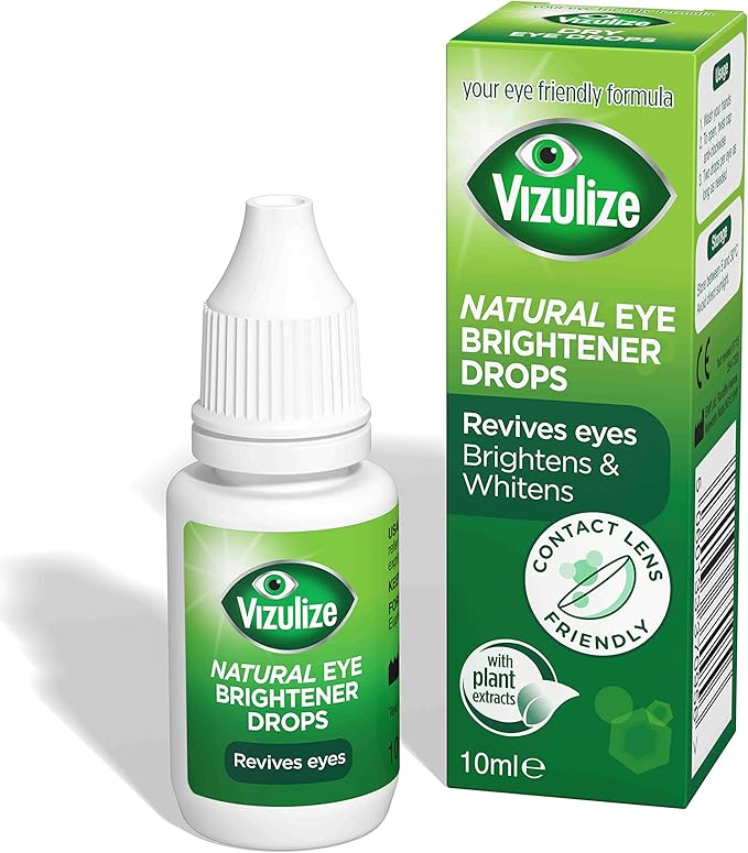 Vizulize whitening natural Eye Brightener Drops, 10ml Amazon.co.uk Health & Personal Care