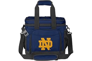 Logo Brands NCAA Flex -Can Cooler - Heat-Sealed Leak-Proof Lining, Stays Cold for Hours, Adjustable Shoulder Strap- Great for Tailgates & Picnics