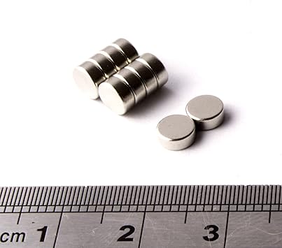 POWER MAGNET STORE Strong Magnets 400g PULL Pack of 10 (5mm Diameter x ...