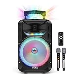 Portable Karaoke Machine for Adults and Kids with 2