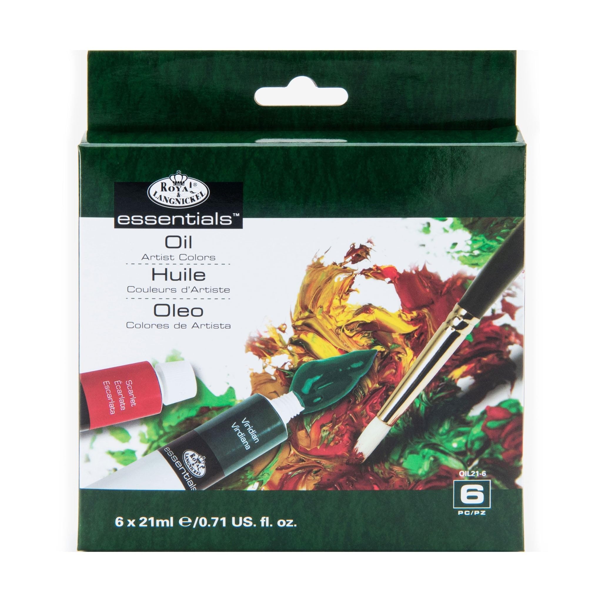 Royal & Langnickel 21ml Oil Painting Colour (Pack of 6)