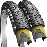 Pair 700 x 45c Gravel Bike Tires - Foldable 47-622 with 1mm Anti Puncture | Aramid Folding 28 inch Bicycle Tyres, Accessories for Gravel, Road, Hybrid and Touring Bikes, Front and Rear Replacement