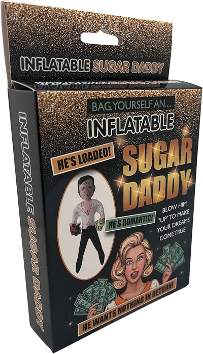 Diabolical Inflatable Sugar Daddy - Funny Gift for Women & Girlfriends